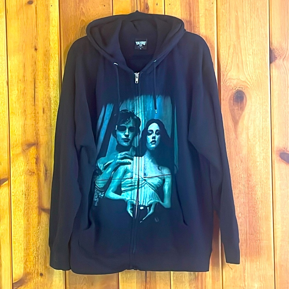Punx N Kisses Twilight Zip Up Hoodie